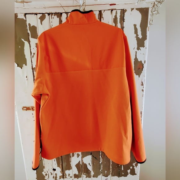 HALF ZIP LONG SLEEVED FLEECE W/ 4-WAY STRETCH LARGE - Picture 5 of 8